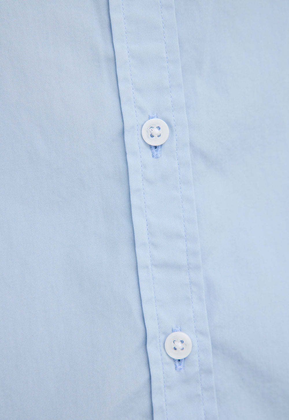Jac+Jack Hue Organic Cotton Shirt - Big Blue